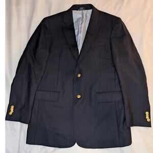 Tommy Hilfiger 2 Button Blazer Sportscoat Navy Size 44 Reg